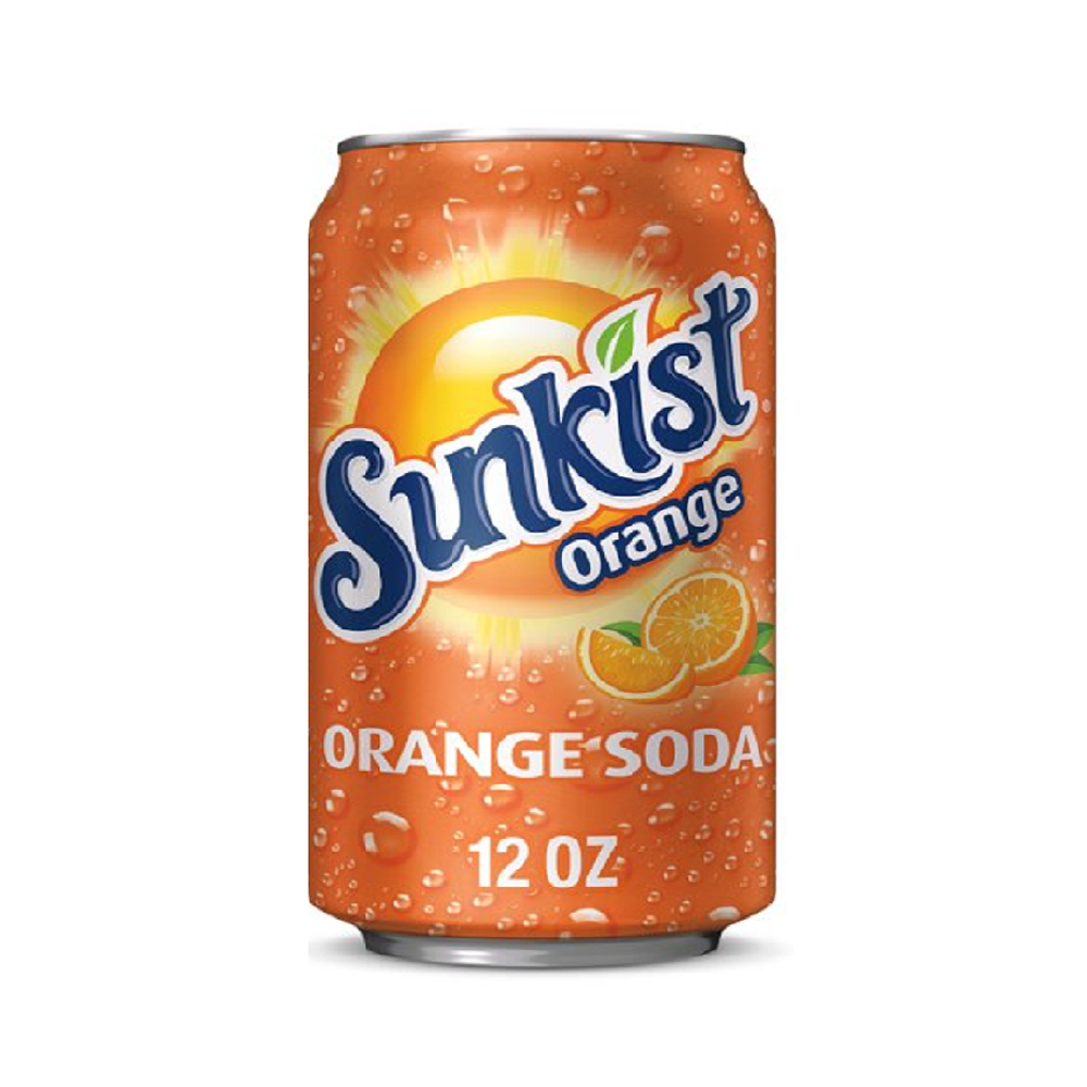 SUNKIST ORANGE SAFETY CAN