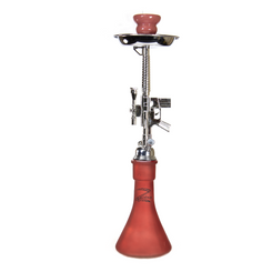 ZEBRA SNIPER 2 HOSES 29" HOOKAH - RED