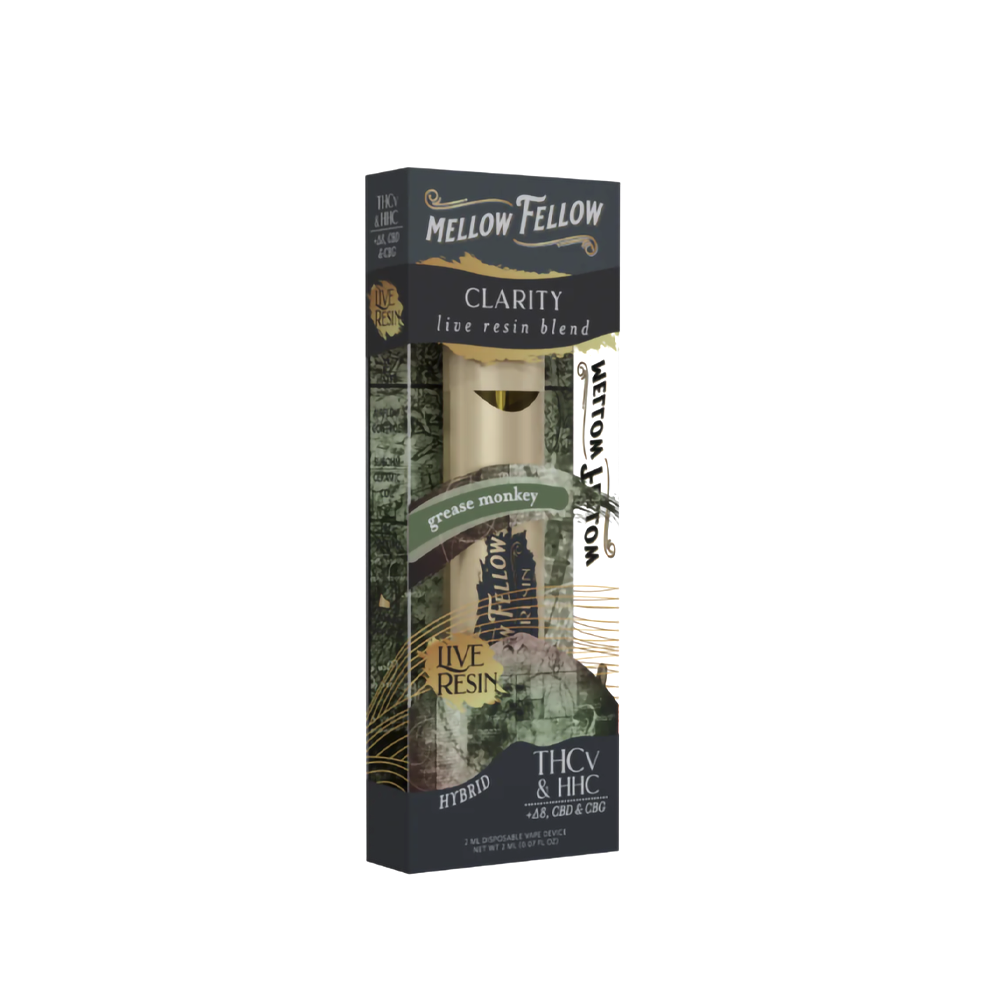 MELLOW FELLOW CLARITY BLEND 2ML DISPOSABLE - GREASE MONKEY