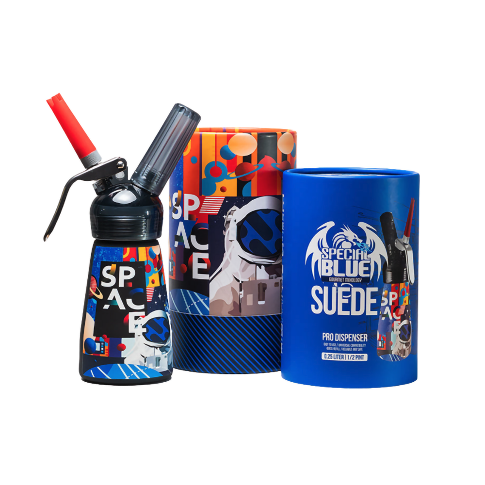 SPECIAL BLUE 1/2 PINT PLASTIC HEAD PRO DISPENSER - SPACE ART
