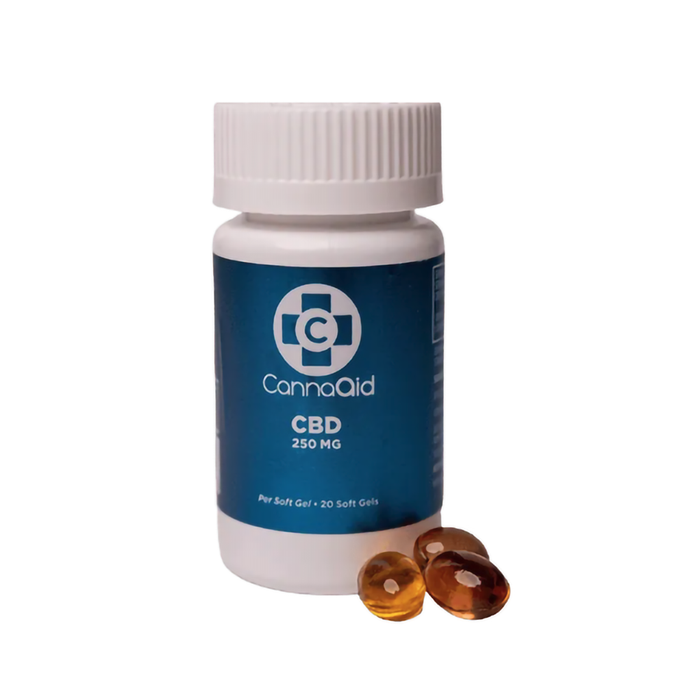 CANNAAID CBD 250MG SOFT GEL