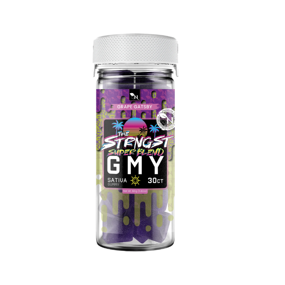 AGFN THE STRONGEST SUPER BLEND GMY GUMMIES SATIVA - GRAPE GATSBY