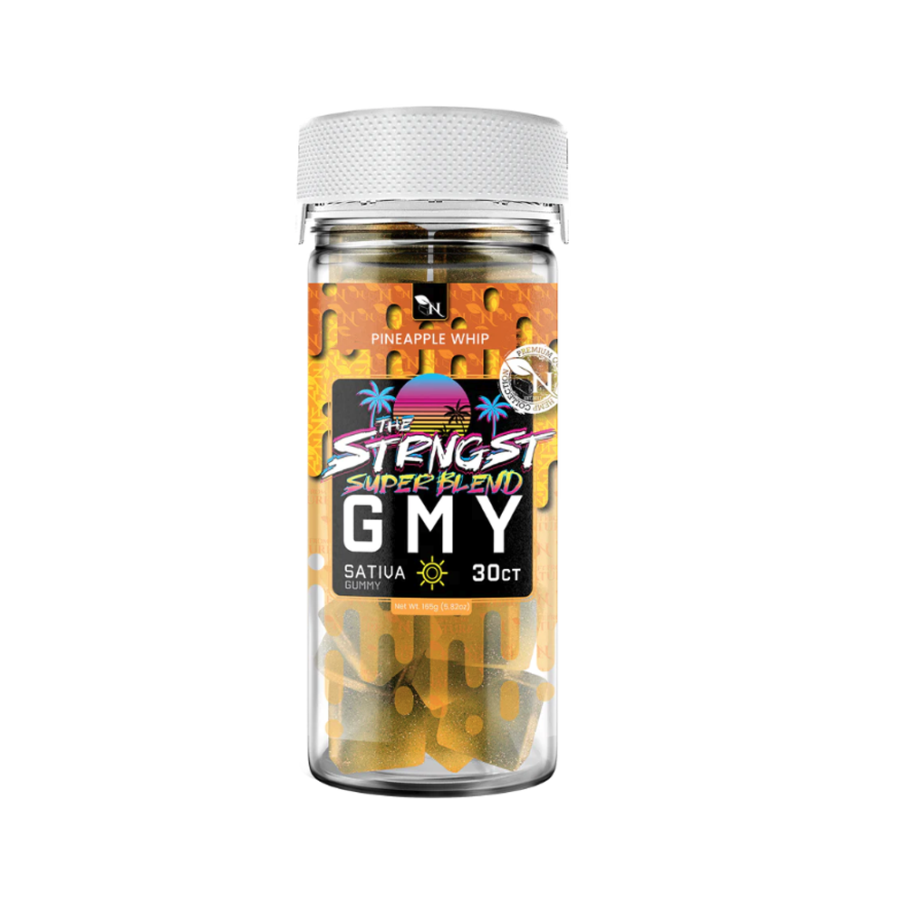 AGFN THE STRONGEST SUPER BLEND GMY GUMMIES SATIVA - PINEAPPLE WHIP