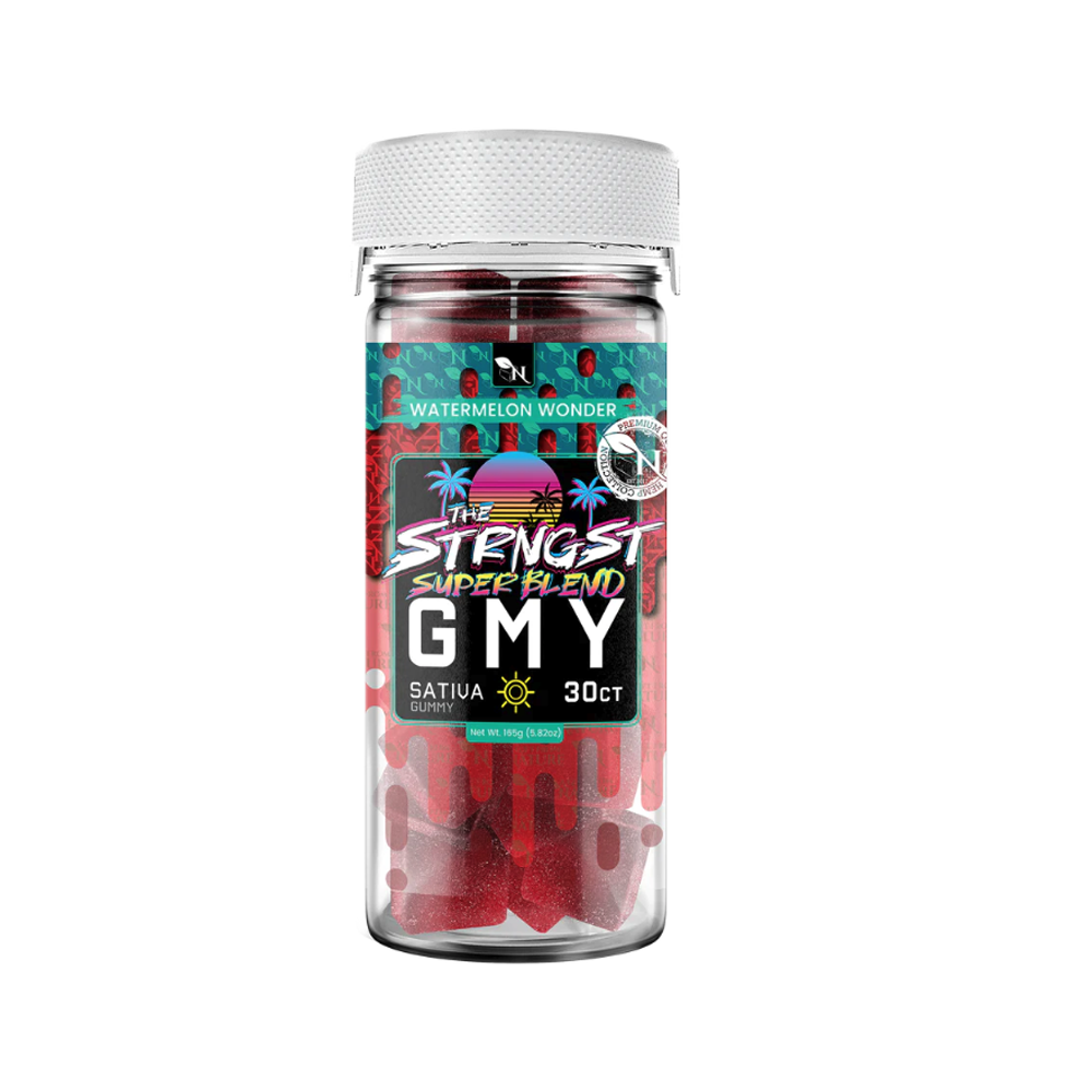 AGFN THE STRONGEST SUPER BLEND GMY GUMMIES SATIVA - WATERMELON WONDER