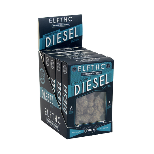 ELF THC PREMIUM 3G FLOWER SATIVA - NEW YORK CITY DIESEL