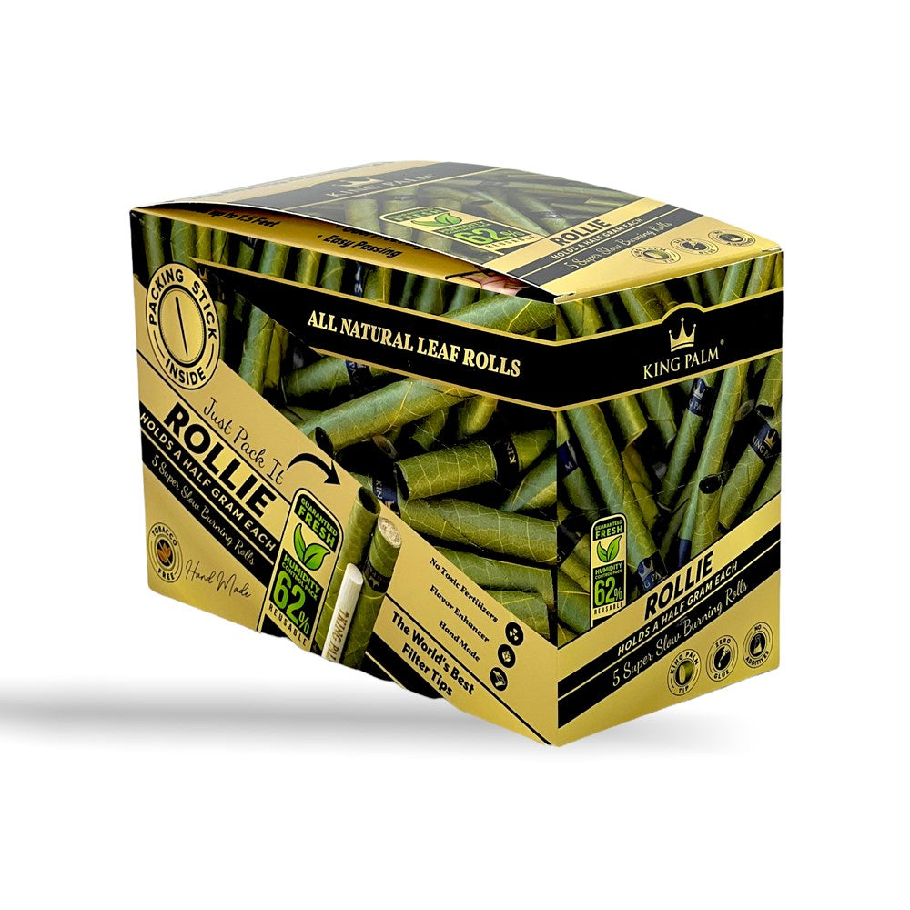 KING PALM ROLLIES .5G 5CT ROLLS