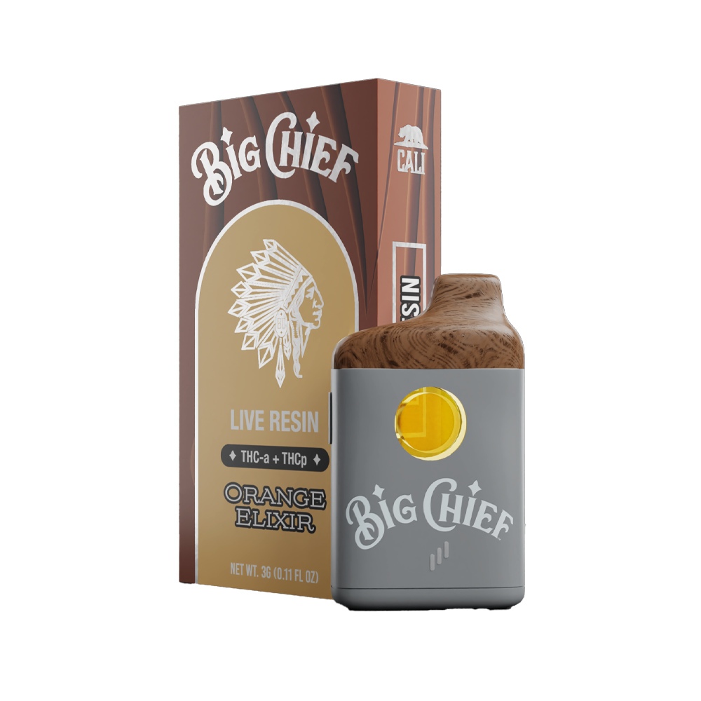 BIG CHIEF THCA /THCP 3G DISPOSABLE - ORANGE ELIXIR