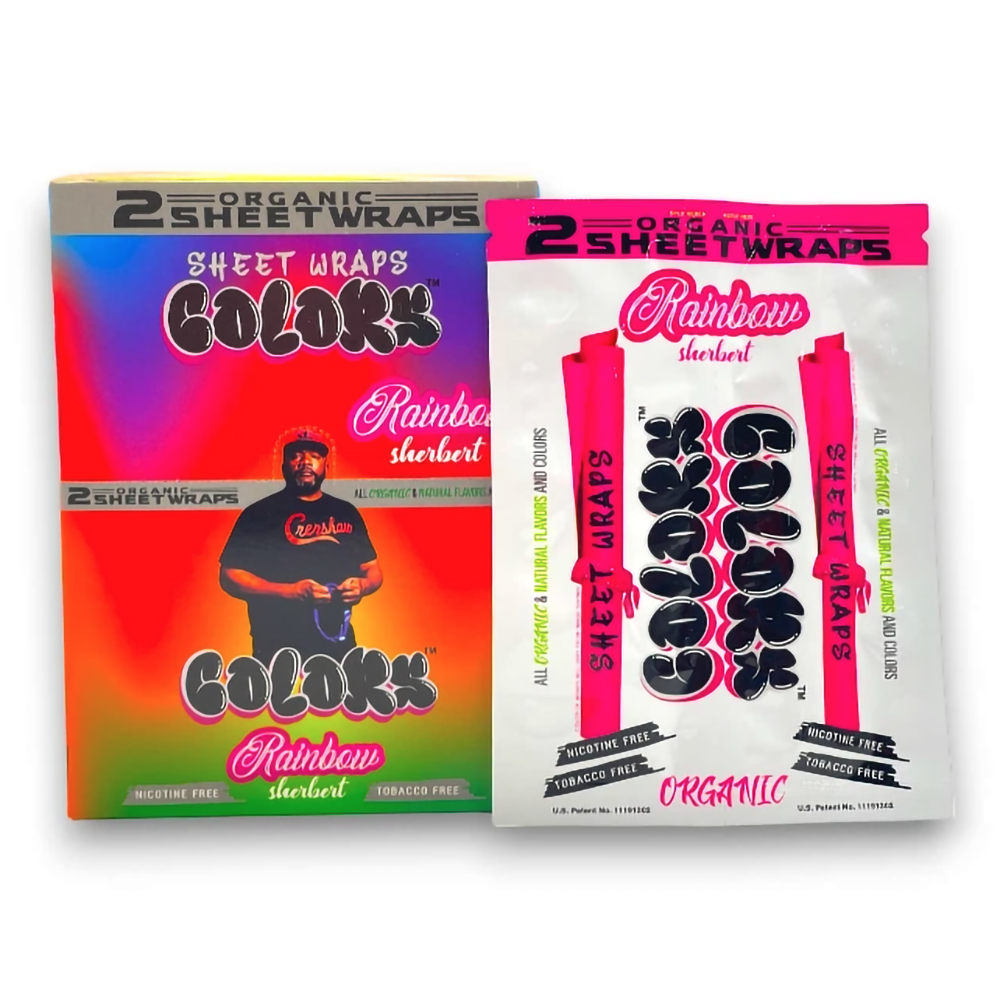 U-NITED COLORS PAPER WRAPS - RAINBOW GELATO