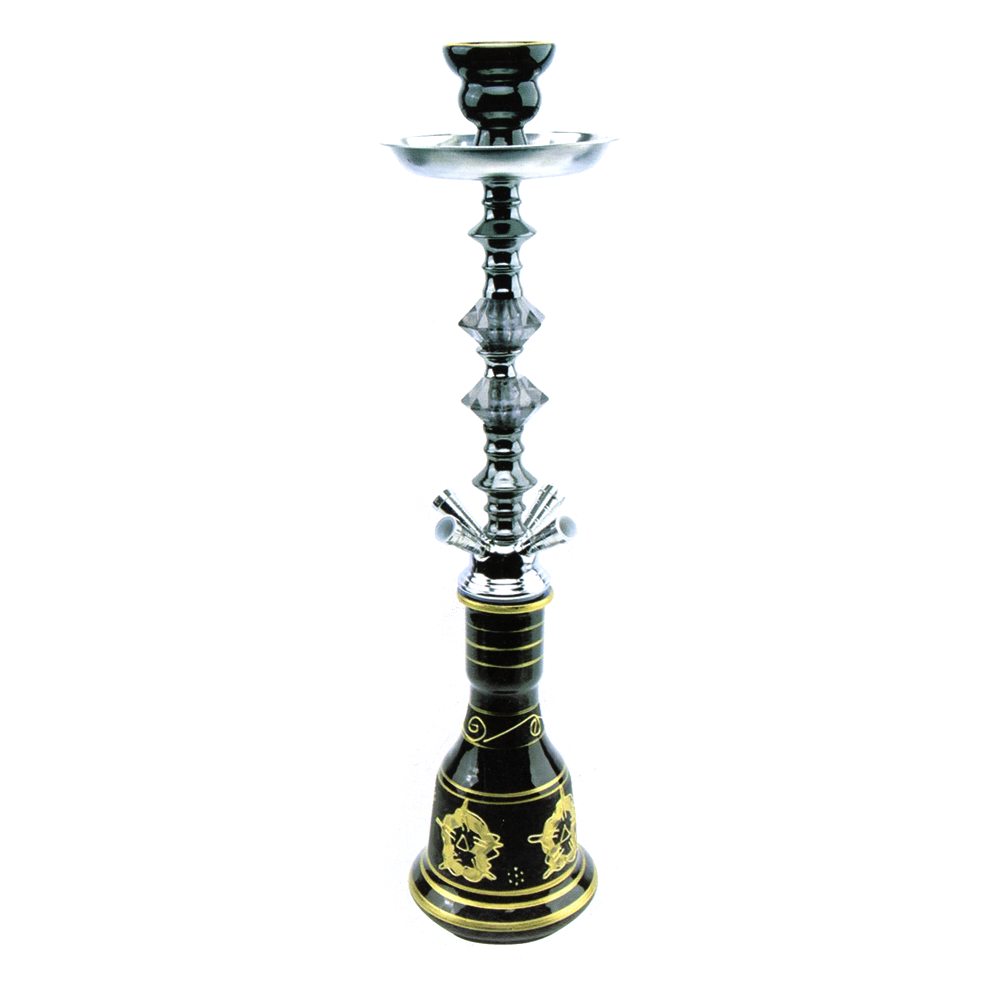 ZEBRA THREESOME 3HOSE HOOKAH