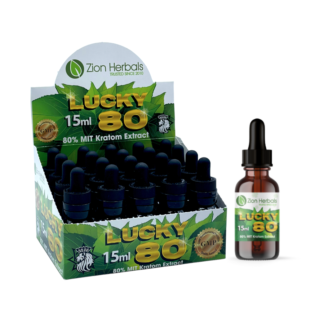 ZION 15ML LUCKY 80% FORMULA KRATOM