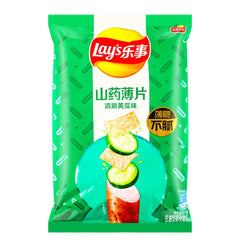 LAY'S THIN CUT SWEET POTATO 80G CHIPS - FRESH CUCUMBER