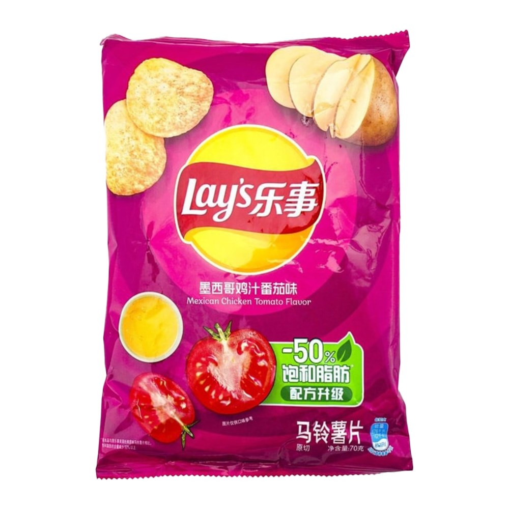 LAY'S 70G POTATO CHIPS - CHICKEN SAUCE TOMATO