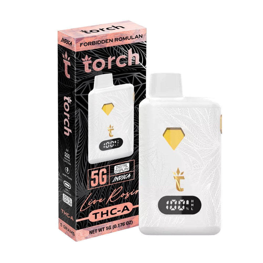 TORCH LIVE ROSIN THCA 5G INDICA - FORBIDDEN ROMULAN