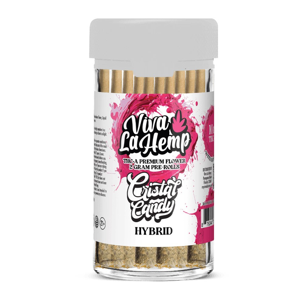 VIVA LA HEMP THCA 2G SNOW CONES HYBRID - CRISTAL CANDY
