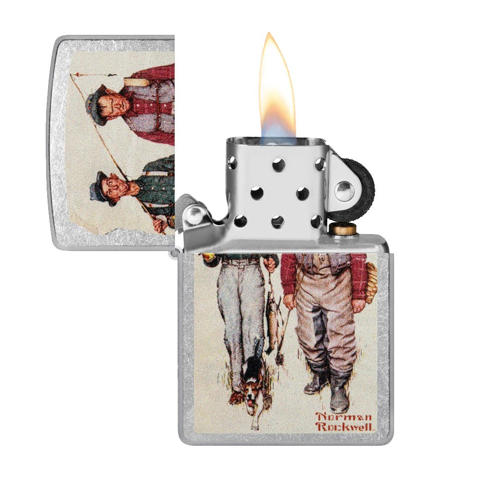 ZIPPO 207 NORMAN ROCKWELL LIGHTER