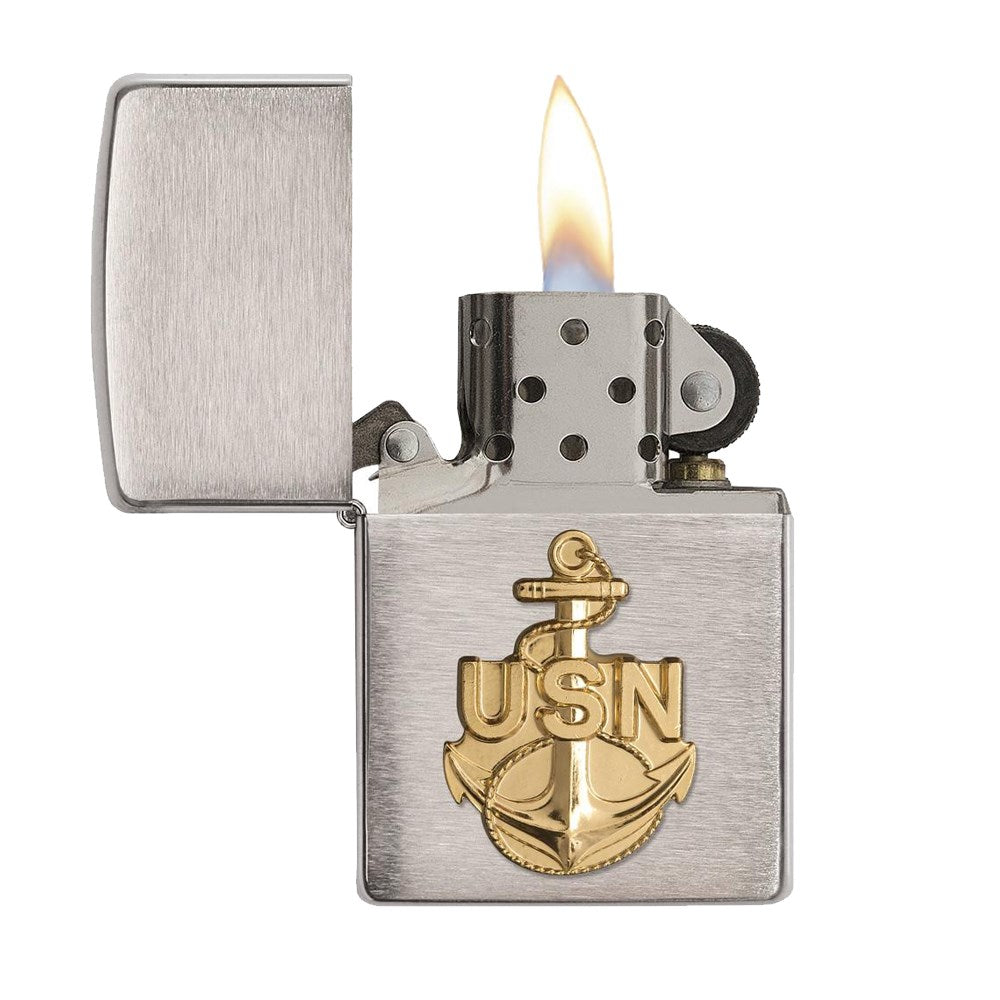 ZIPPO REGULAR EMBLEM ANCHOR LIGHTER