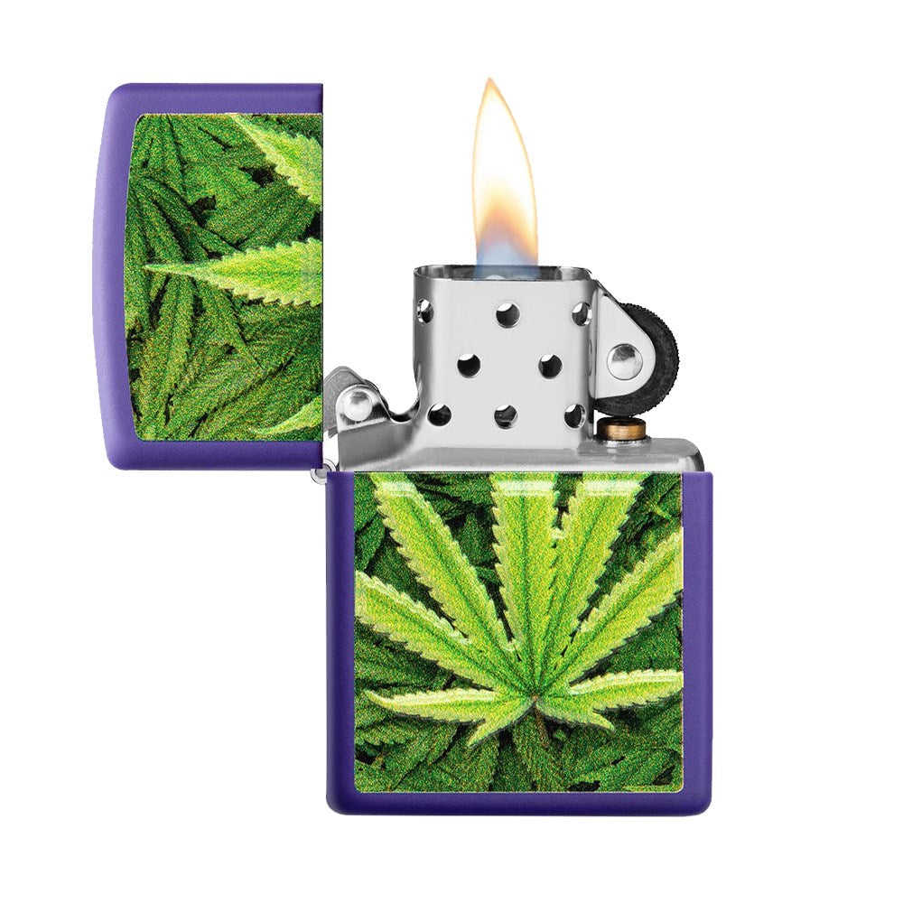 ZIPPO 237 CANNABIS DESIGN LIGHTER