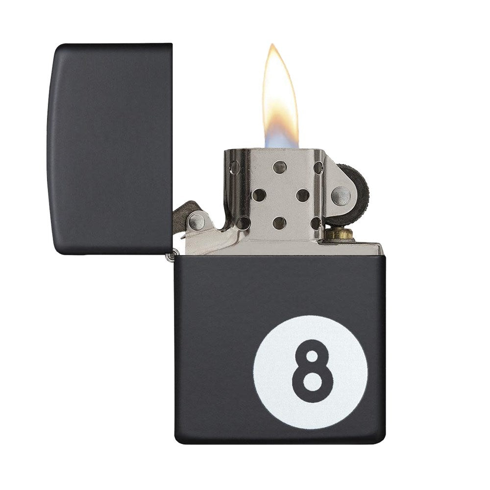 ZIPPO 218 8-BALL DESIGN LIGHTER