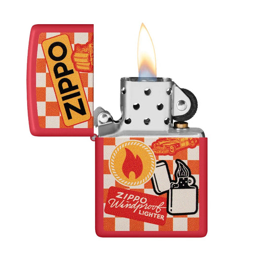 ZIPPO 233 RETRO DESIGN LIGHTER