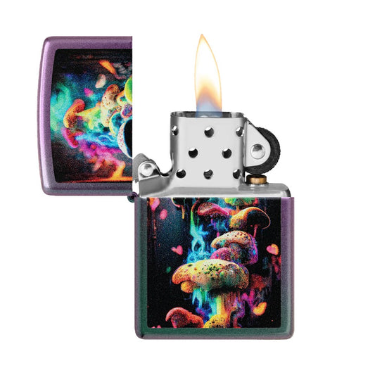 ZIPPO 49146 MUSHROOM DESIGN LIGHTER