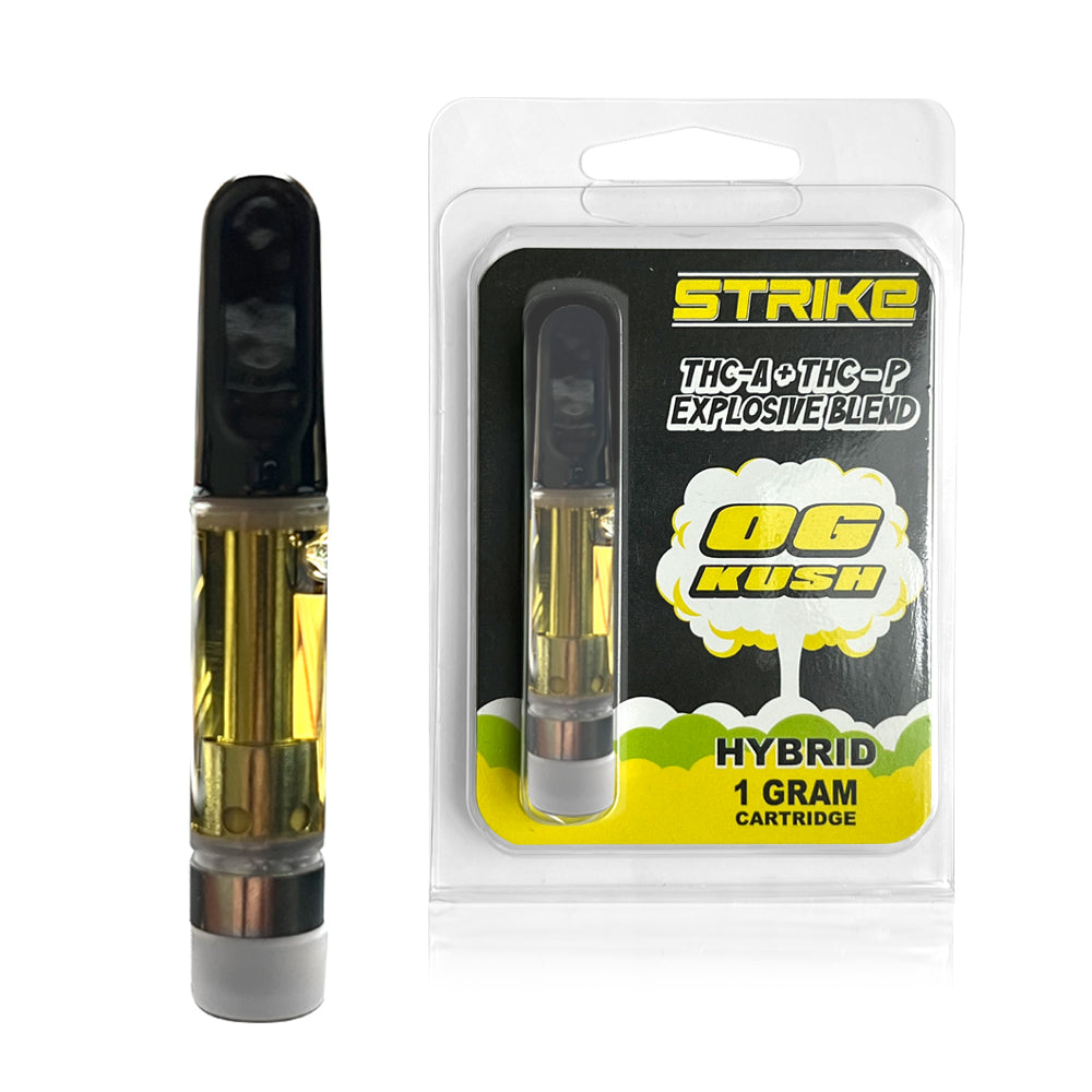 STRIKE THC-A+THC-P EXPLOSIVE BLEND CARTRIDGE HYBRID - OG KUSH