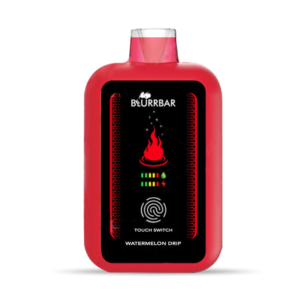 BLURRBAR 5% NIC 18000PUFFS DISPOSABLE - WATERMELON DRIP