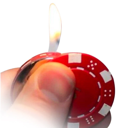 CLICKIT CASINO CHIPS FLAME LIGHTER