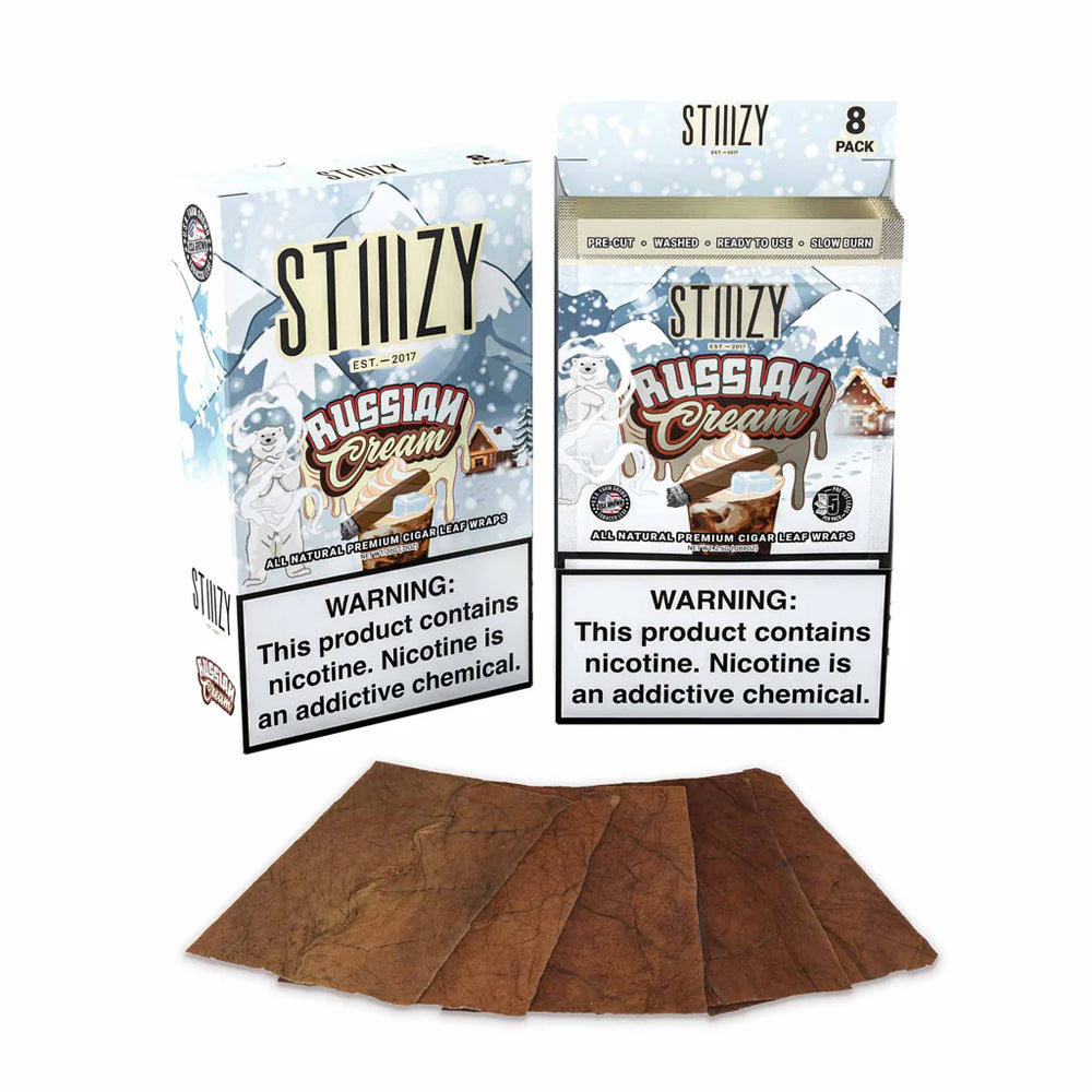 STIIIZY CIG LEAF WRAPS - RUSSIAN CREAM