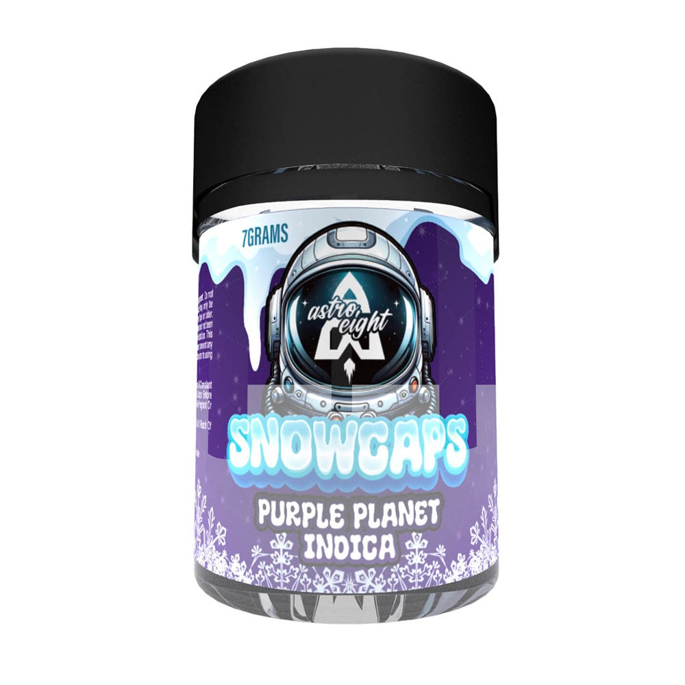 ASTRO EIGHT SNOWCAPS 7G FLOWER INDICA - PURPLE PLANET