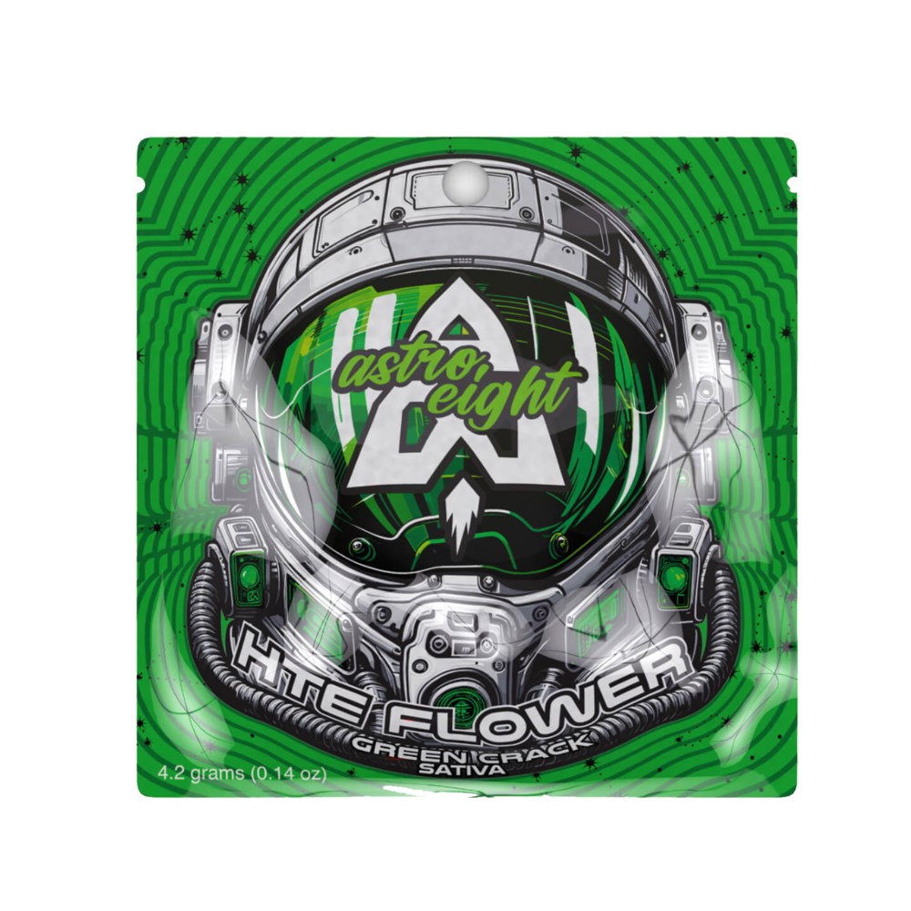 ASTRO EIGHT HTE 4.2G FLOWER SATIVA - GREEN CRACK