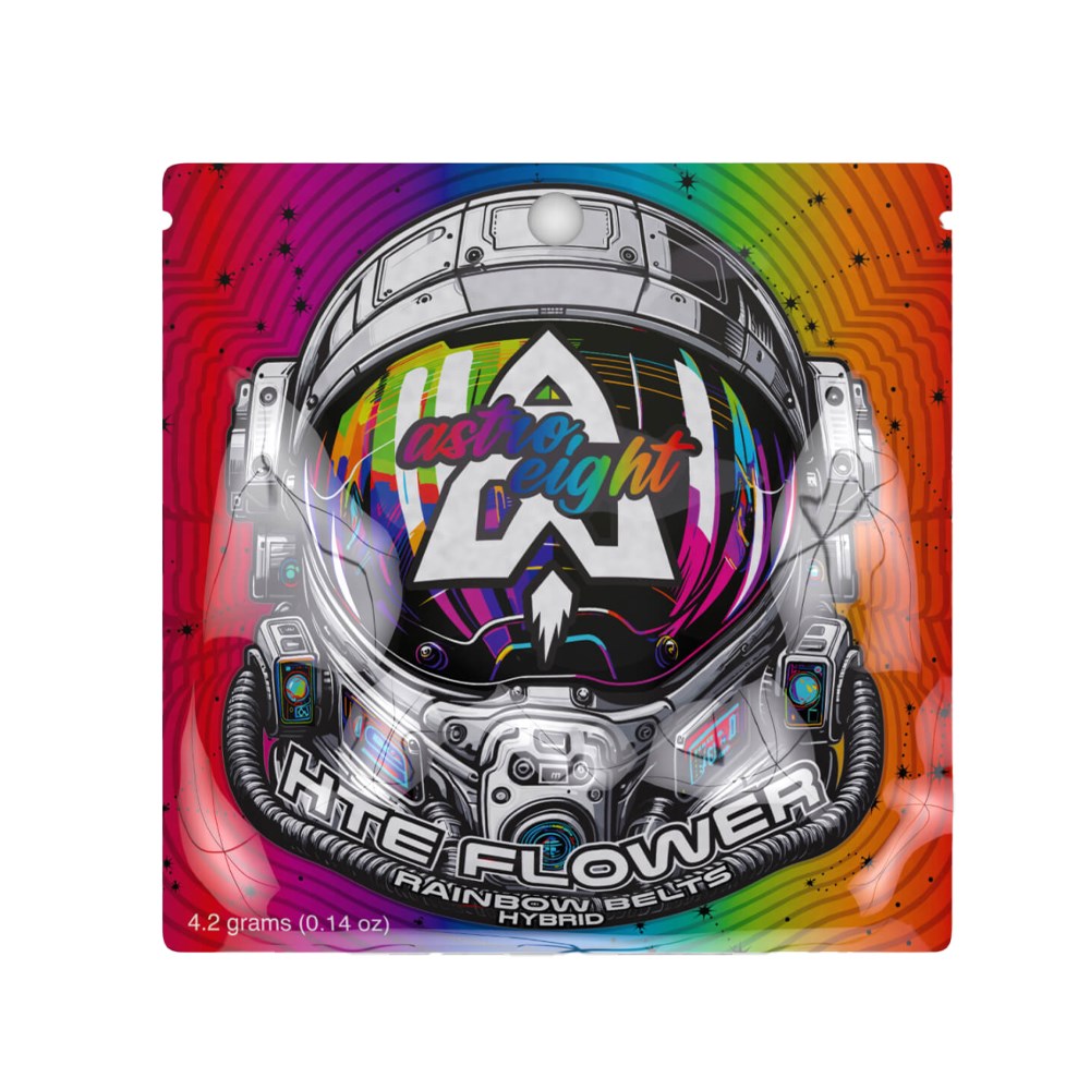 ASTRO EIGHT HTE 4.2G FLOWER HYBRID - RAINBOW BELT