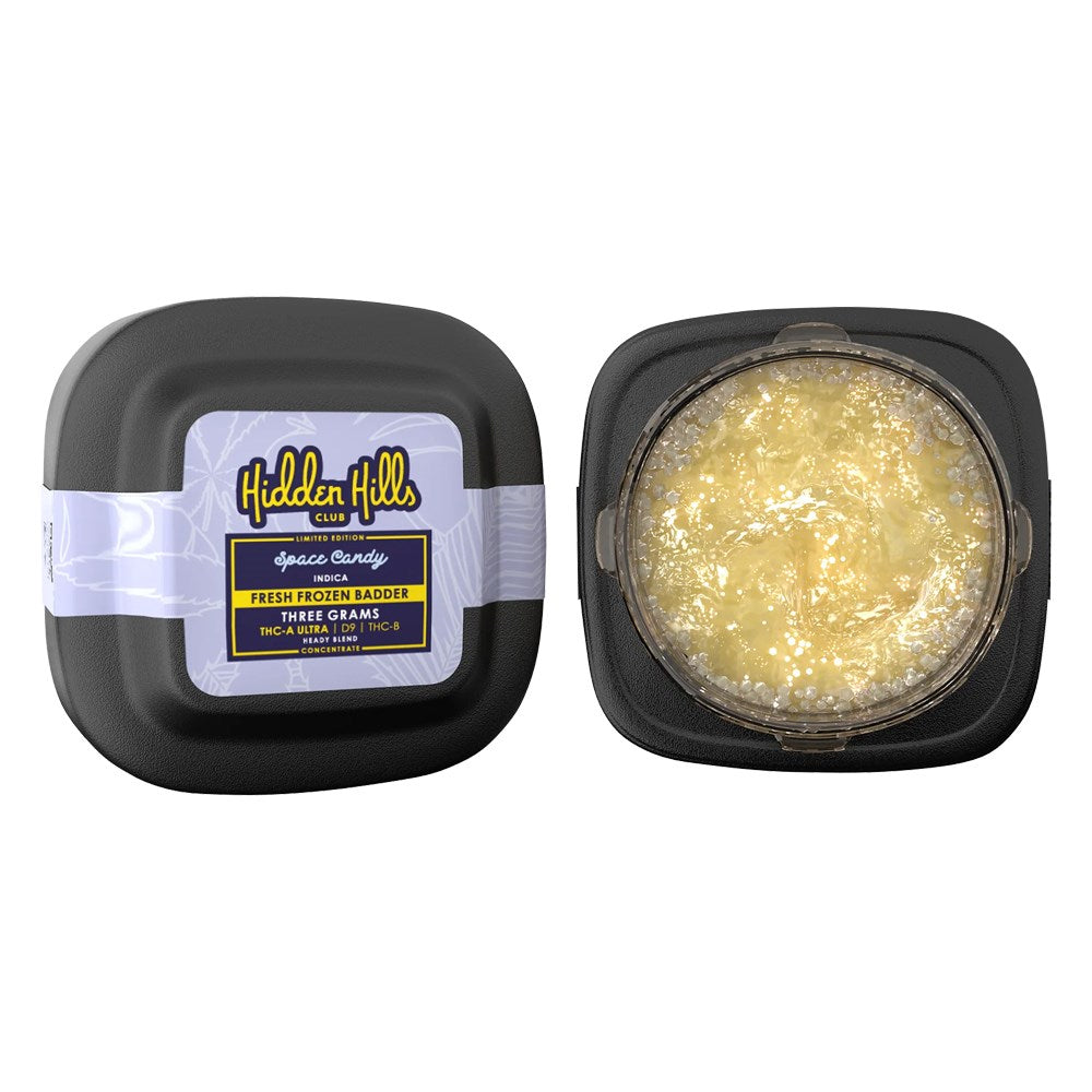 HIDDEN HILLS 3G THCA/ D9/B FRESH FROZEN BADDER - SPACE CANDY