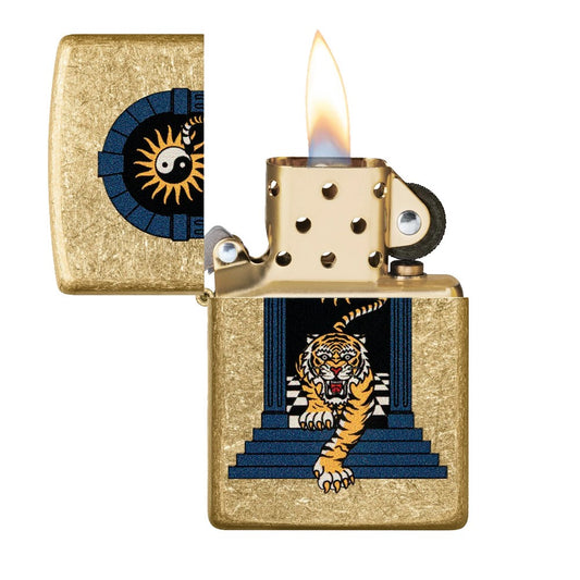ZIPPO 49477 TIGER TATTOO DESIGN LIGHTER