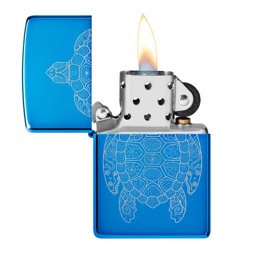 ZIPPO 20446 TURTLE DESIGN LIGHTER