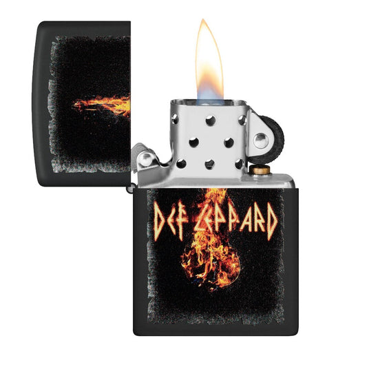 ZIPPO 218 DEF LEPPARD DESIGN LIGHTER
