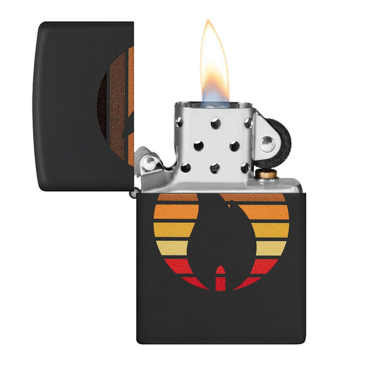 ZIPPO 218 FLAME DESIGN LIGHTER
