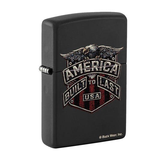 ZIPPO 218 BUCK WEAR BUILT TO LAST DESIGN LIGHTER