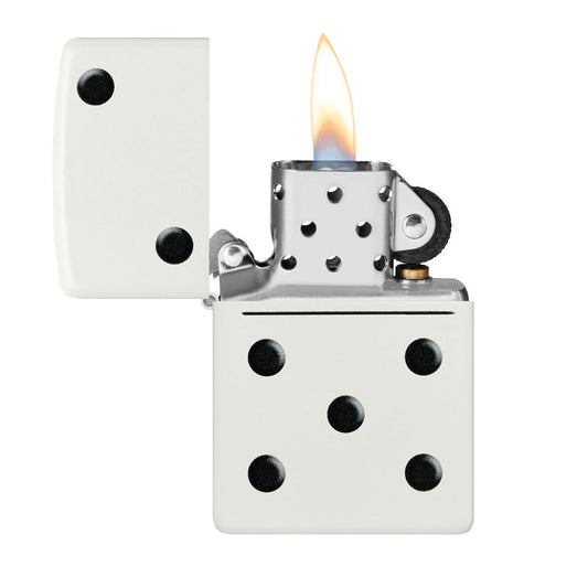 ZIPPO 214 DOMINO DESIGN LIGHTER