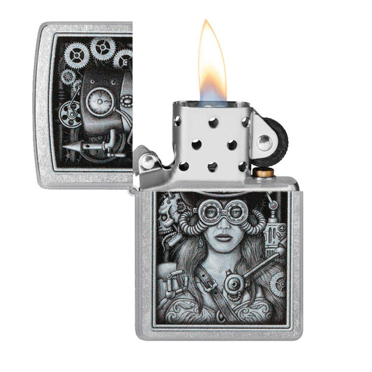 ZIPPO 207 STEAMPUNK DESIGN LIGHTER