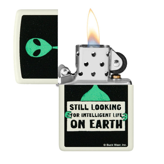 ZIPPO 49193 BUCK WEAR ALIEN DESIGN LIGHTER