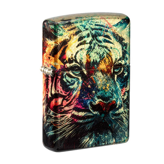 ZIPPO 48458 COLORFUL TIGER DESIGN LIGHTER