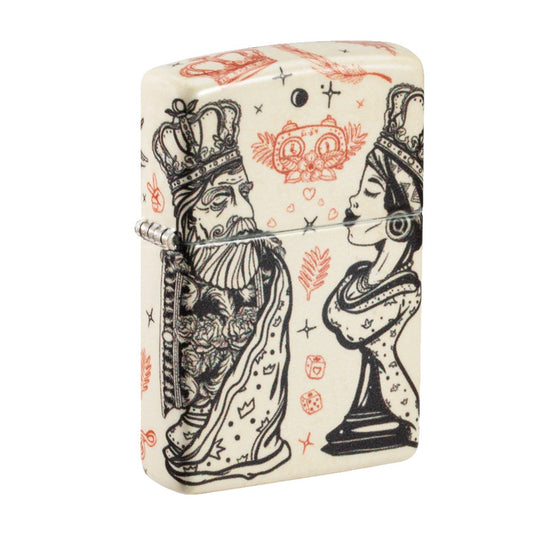 ZIPPO 49352 CHESS DESIGN LIGHTER