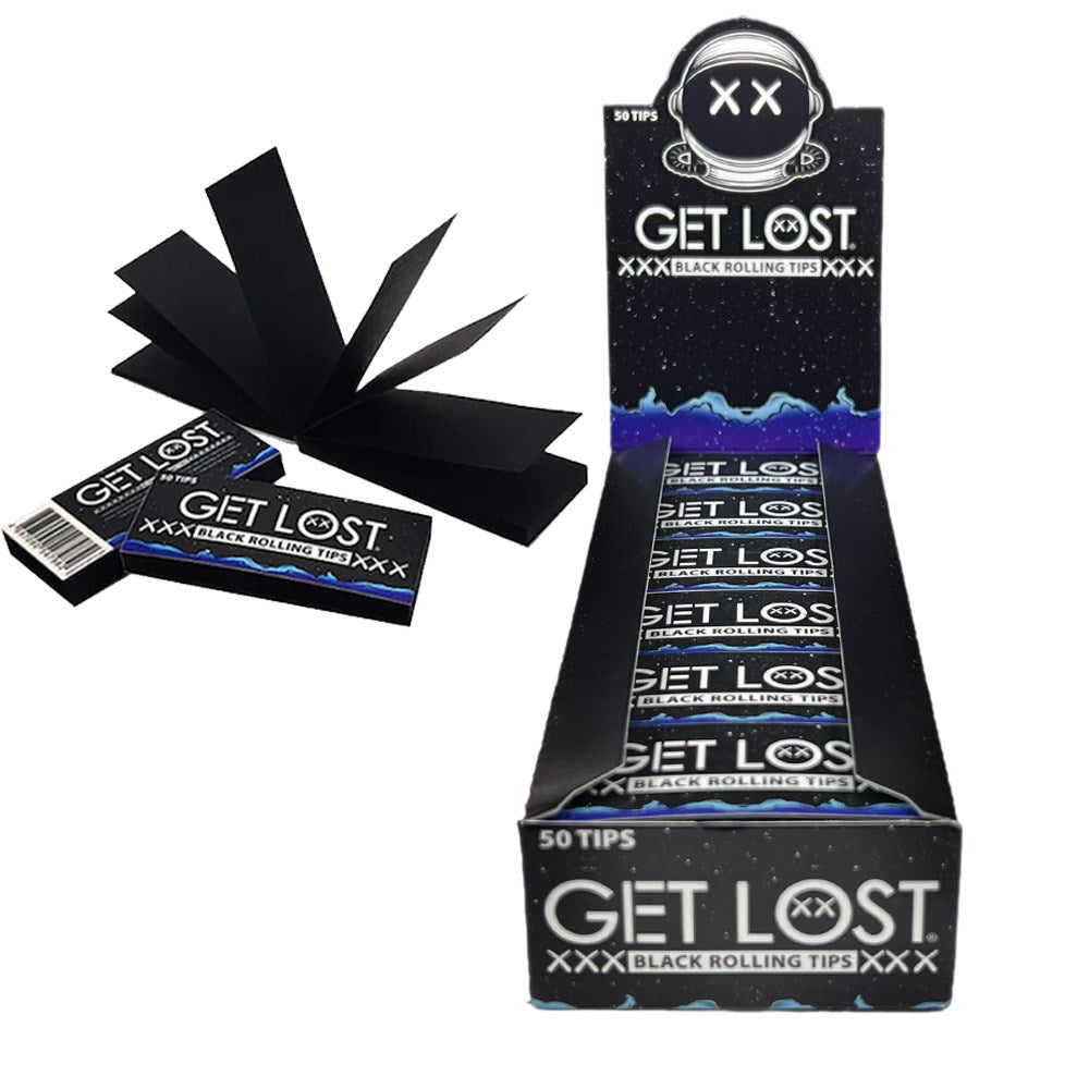 GET LOST BLACK ROLLING FILTER TIPS