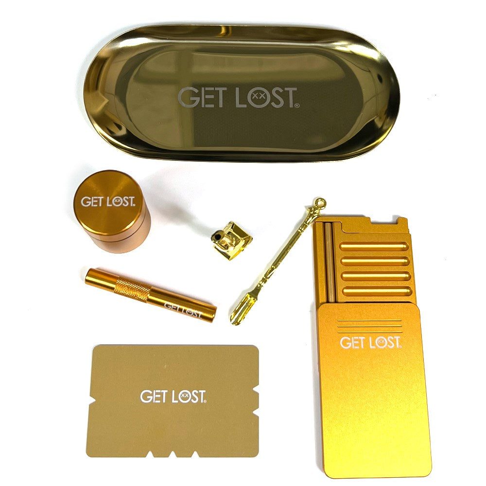 GET LOST PREMIUM SNUFF SET - GOLD