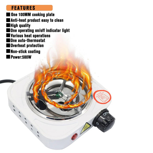 HOT PLATE 500W MINI CLASSIC CHARCOAL BURNER