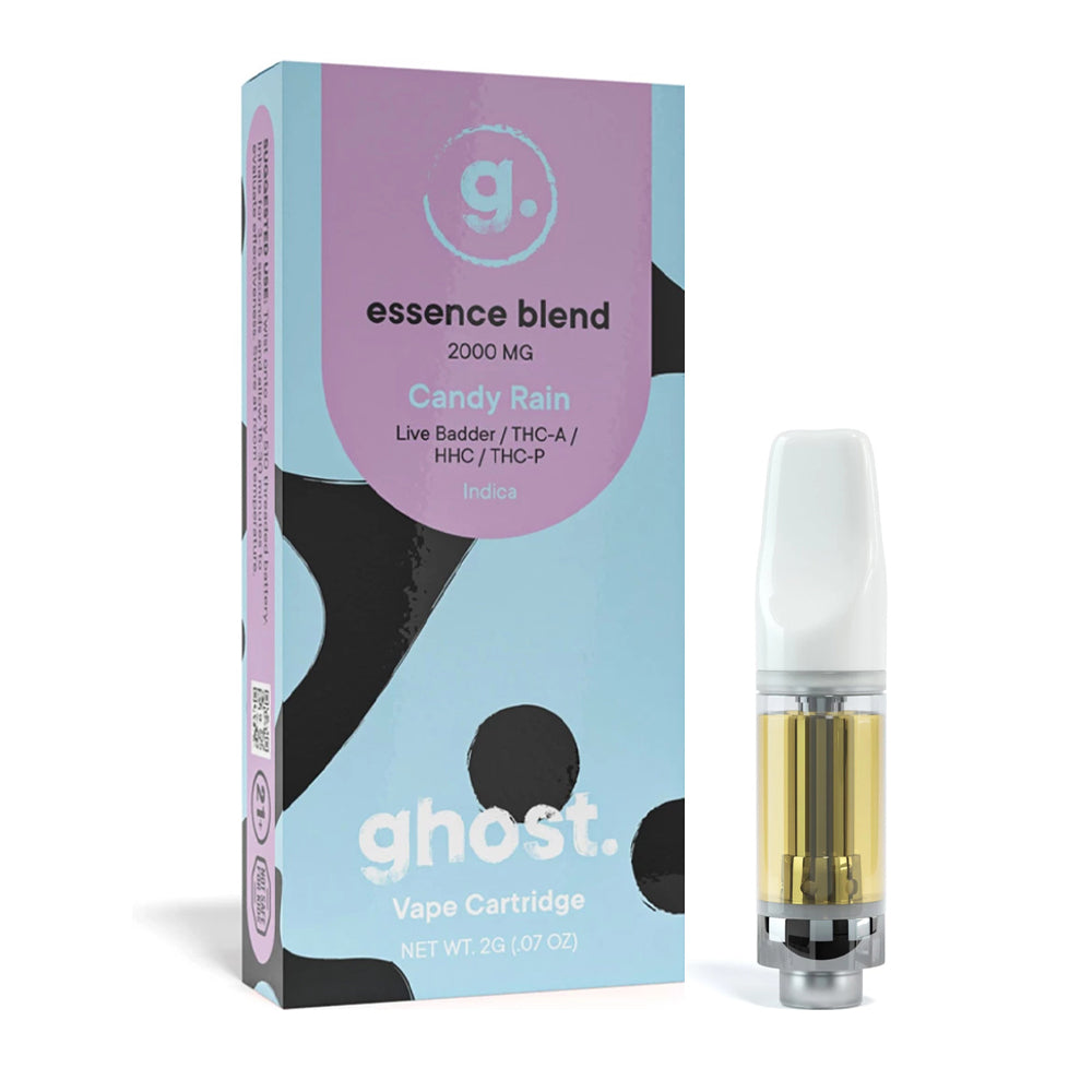 GHOST ESSENCE BLEND 2G CARTRIDGE INDICA - CANDY RAIN