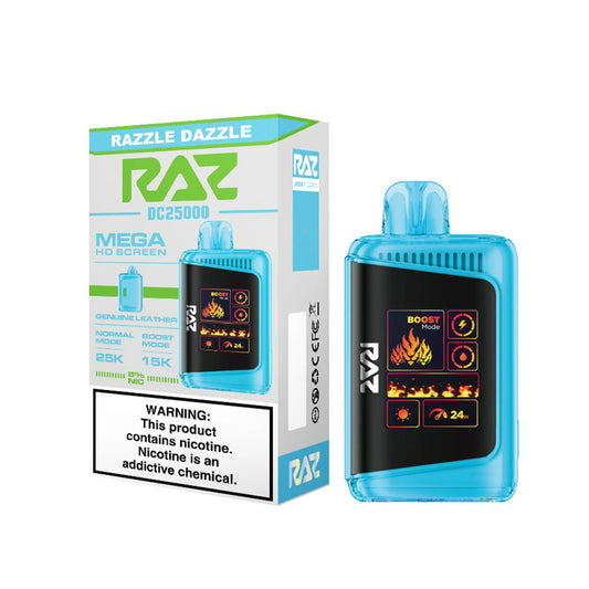 RAZ 5% 25000PUFF DISPOSABLE- RAZZLE DAZZLE