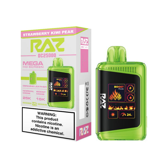 RAZ 5% 25000PUFF DISPOSABLE- TOBACCO