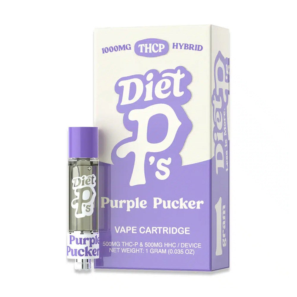 PERFECTLY PURE P'S THCP/HHC 1G CARTRIDGE - PURPLE PUCKER