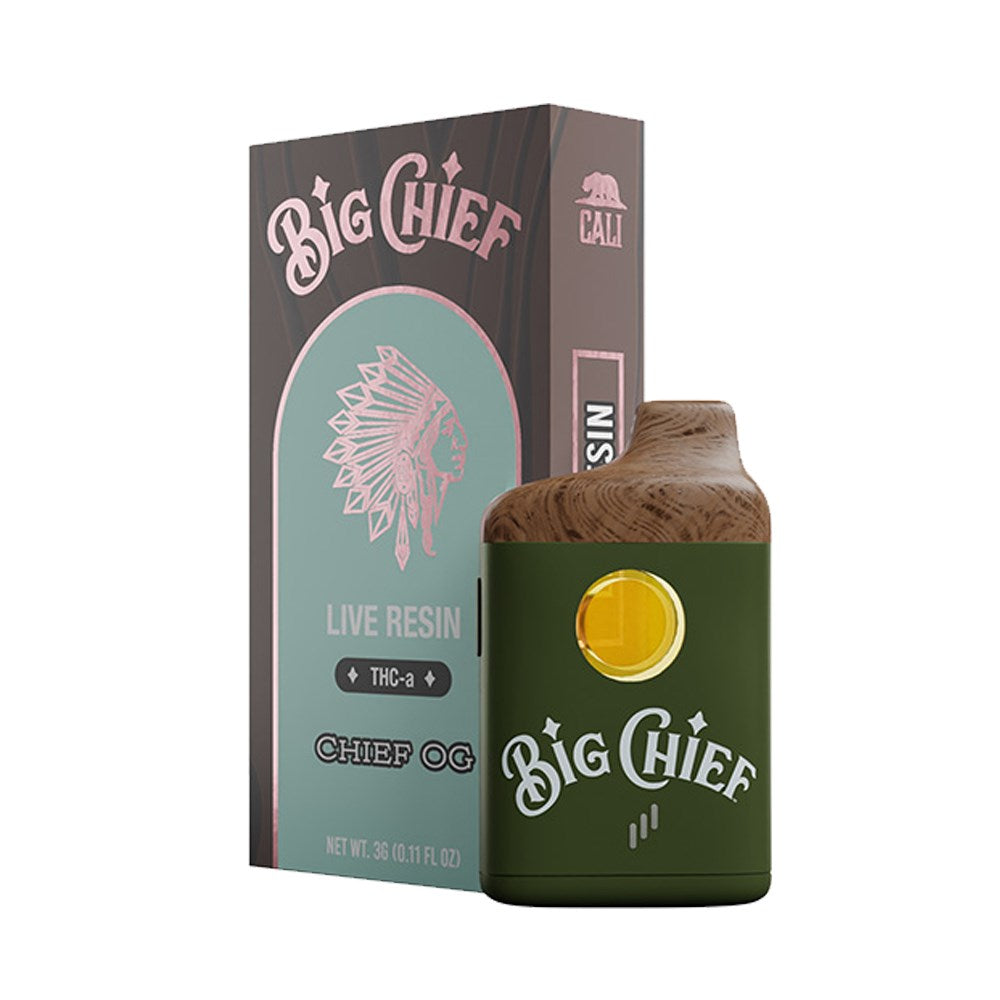 BIG CHIEF THCA 3G DISPOSABLE INDICA - CHIEF OG